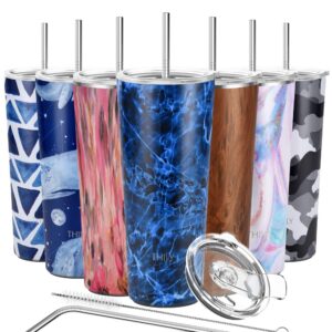 THILY 780 ml dreifach isolierter Weithals-Reisebecher aus Edelstahl - Eisgetränke und Heißgetränke-Smoothies für Abysmal