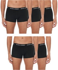 JACK & JONESComfortable Male Trunks 5er-Pack für Herren inXS–XXL | JACK & JONESFashionable Trunks 5er-Pack für HerrenXS
