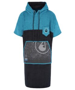WAVE HAWAII Surf-Poncho | Größe L (170-200cm) | 100% Baumwolle mit Hoher Wasserabsorption & Umziehhilfe Strand
