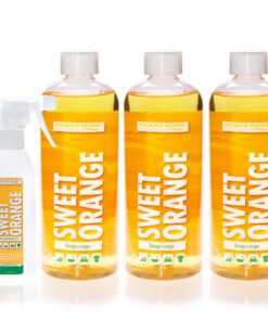 Blau Wunder Orangenreiniger Sweet Orange Konzentrat 3 x 750 ml | Universalreiniger | Fettlöser Blau Wunder Orangenreini