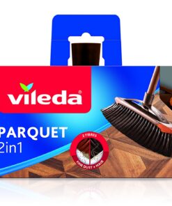 Vileda 2in1 Besenkopf für Parkettböden - praktisch für Hausfrauen und Holzbohlen | Vileda 2in1 Besenkopf für Parkettböd