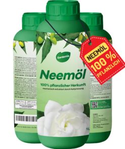 Neemöl mit Emulgator – wasser‑mischbar, 100% pflanzlichen Ursprungs und kaltgepresst
