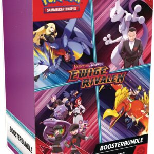Pokémon-Sammelkartenspiel Boosterbundle Karmesin & Purpur – Ewige Rivalen | Perfect für Sammler & Kartencoole | Spiel mi