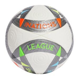 Adidas UEFA Nations League 24 Pro Ball IS7441, Unisex-football, Silber, 5 EU Adidas UEFA Nations League 24 Pro Ball IS