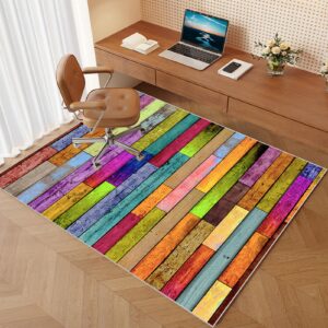 Bürostuhl Matte Bodenschutz Parkett Laminat Teppich Schreibtischstuhl | Bürostuhl UnterverFra SixthSense 60 x 70 cm Non