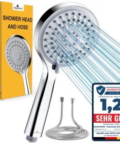 Magichome Hochdruck Duschkopf für Spaß am Baden Mit 5 Strahlarten