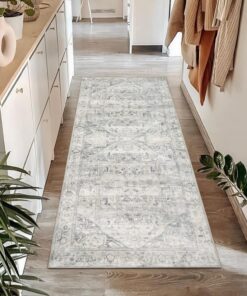 Vintage Flur Teppiche Waschbare Distressed Kitchen Runner Teppiche für Flur Entryway OEKO-TEX STANDARD 100 Vintage Was