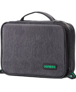 UGREEN Reise Elektronik Kabeltasche 2 Schicht für Kabel, Ladegerät und Powerbank | UGREEN Elektronik Reise Tasche mit L