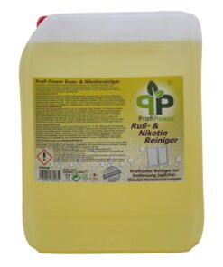 Russ- & Nikotinreiniger Profi Power - Reiniger – Küchenmöbel- Fensterrahmen Reiniger – Nikotin & Ruß Entfernung – 5L