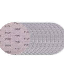 SALI 225mm Schleifgitter 10 Stück 100 Körnung Klett-Schleifblätter für Giraffenschleifer Wandschleifer Deckenschleifer T