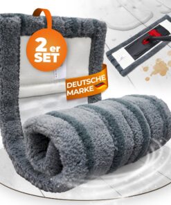 Wowtowelz Kraftvolle Reinigung Wischmopp Bezug Bodenwischer für Starke Verschmutzung (Power Clean, 40 cm - 2 Stück) Wo