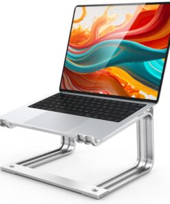 Premium Abnehmbarer Laptop Ständer-Ergonomischer Notebook Ständer kompatibel mit MacBook-Pro (13 Zoll)-Große Belüftungsf