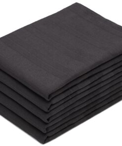 ZOLLNER 5er Set Geschirrtücher - Baumwolle in 50x70 cm - saugstarke Küchentücher - waschbar bis 60°C - Gastronomiequalit