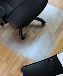 Marvelux Büro Bodenschutzmatte rutschfest Phthalatfrei PVC 90x120cm Spielstühle & Bürostühle perfekt Gaming & Büros