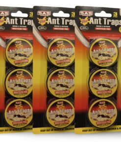 9X Ameisenköderdose - Ameisenköder - Geruchslos, sicher für Kinder & Haustiere, ideal für Küche, Haus & Vorratskammer -