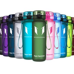 Super Sparrow BPA-frei Wasserflasche - Ideal für Sport und Outdoor - 500ml - Nachhaltig ClimatePartner certified