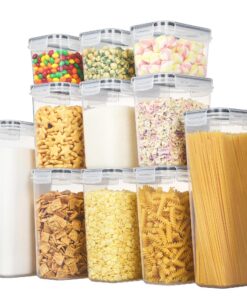 Vtopmart Luftdichte Vorratsdosen 11er Set BPA-frei mit Etiketten & Stift