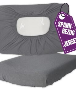 Jersey Nackenkissenbezug - Stretchige Baumwollbezüge 40x60 cm - Gesundheitskissen für America