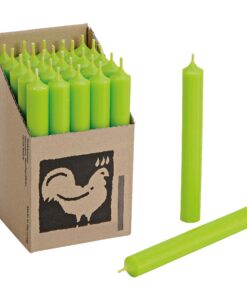 SEO-Titel-Optimierungen für die Kerzen: 1. Spitzkerzen Stabkerzen Apfel-Green Höhe 18cm Ø 2,2cm 25 Stück | Hell-Green S
