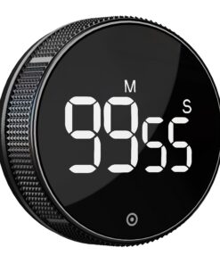BlueSnail LED Digital Küche Timer mit einstellbarer Lautstärke & Helligkeit für Home Büro Gym Classroom
