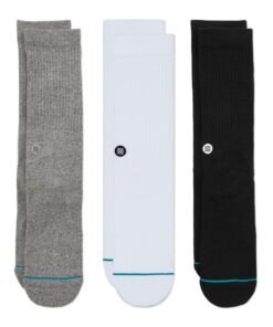 Stance Herren Classic Crew Socken 3er Packampusiqueilig für Männer im Sport und AlltagComfortable Stance Classic Crew So