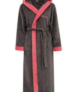 Di Vadini Prato Bademantel flauschig Mikrofaser Unisex XXS-5XL mit Kapuze