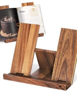 Zassenhaus 055221 Kochbuchhalter, Akazienholz - für Küchenprofis bei Kochen und Kochbuchmanagement - 30cm