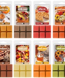 Herbst Duft Soja Wachs Block Duft Sojaschmelze für den Heimwachsverwärmer Mehrere Aromen 8x|5oz