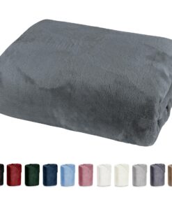 Bettlaken 100x200 Cashmere Touch Super Soft Koch-Tuch für Spannbett Nicky Plüsch Teddy Typ585 Koch-Tuchpflege leichtig A