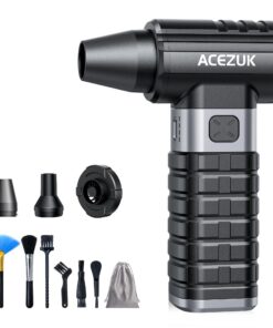 Elektrische Staubgebläse Druckluftspray für PC-Reinigung, Tastatur Reinigung mit Akku, 200000 U/min, 10500mAh Akku, 4-Ga