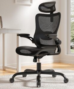Marsail Ergonomischer Bürostuhl für Office-Worker mit Verstellbarer Lordosenstütze und Höhenregulierbarkeit | Marsail B