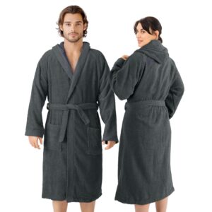 Bademantel Damen Frottee Baumwolle -Comfort und Quality für Sauna, Urlaub und Zuhause OEKO-TEX STANDARD 100