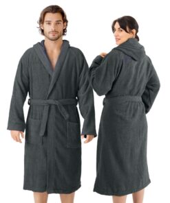 Bademantel Damen Frottee Baumwolle -Comfort und Quality für Sauna, Urlaub und Zuhause OEKO-TEX STANDARD 100