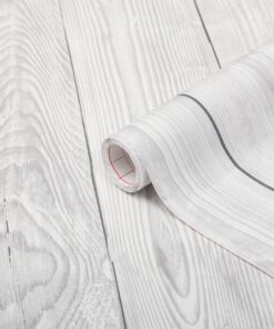 d-c-fix Selbstklebende Möbel-Folie Shabby Wood - Holz-Optik für Küchen-Schrank und Fensterbank - 45 cm x 2 m - Holzfolie