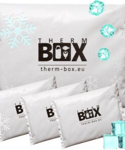 THERM BOX Profi Kühlbox Groß 450g Wiederverwendbar Kühlpad Kühlpack Kühlbeutel Kühlkissen
