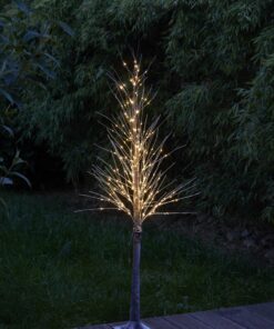 Northpoint Festlicher LED Baum mit Schneeverzierung für Weihnachten 150 cm 240 neutralweiße LEDs | Northpoint Festliche