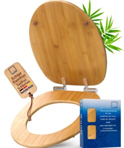 ADOB WC Sitz Klobrille mit Absenkautomatik - für Naturliebe und Eco-Freunde - 33325