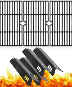 Adviace Hinterhof-Grillteile Dyna Glo DGF493BNP BY13-101-001-12 Gusseisen-Roste, für Outdoor- und Garten-Kocher, Wärmele
