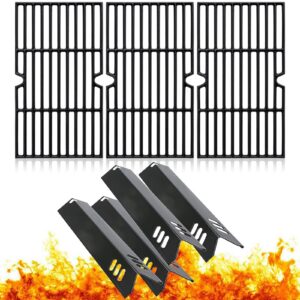 Adviace Hinterhof-Grillteile Dyna Glo DGF493BNP BY13-101-001-12 Gusseisen-Roste, für Outdoor- und Garten-Kocher, Wärmele