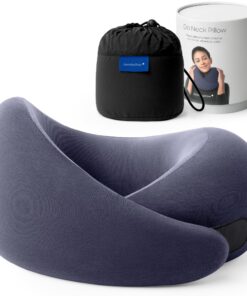 Ostrichpillow Premium Memory Foam Go Nackenkissen - 360º ergonomisches Design, passend für Reisende, waschbarer Modalbez