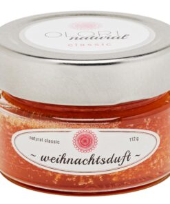 Weihnachtsduftöl Glas - Raumduft mit ätherischen Ölen - langanhaltend - Duftet nach Zimt, Vanille & Orange ideal für Win