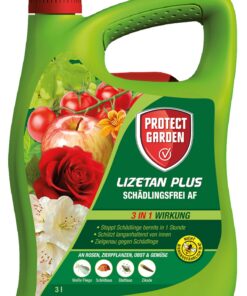 Schädlingsfrei PROTECT GARDEN Lizetan Plus, Blattläuse bekämpfen an Zierpflanzen und Rosen, 3 l Spray Schädlingsfreie@