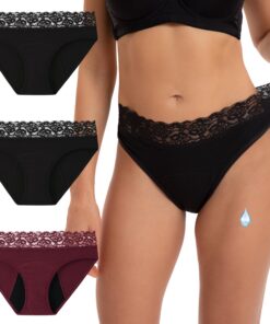 INNERSY Periodenunterschwäsche Für Schwache Blutungen - Bequem für die Menstruationsperiode, ideal für everyDay Use. |