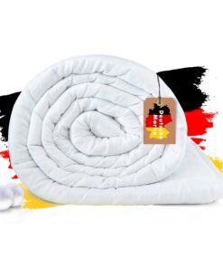 STERNKIND® Gewichtsdecke für Erwachsene - ca. 4 kg beschwerte Therapiedecke, Entspannung und Stressabbau durch Glasperle