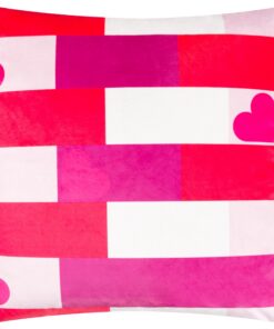 Heya Home Big Love Velours Kissenbeziegung für Schlafeinrichtungen