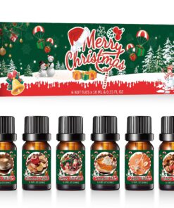 Ethische Öle Set Duftöl für Diffuser - Frohe Weihnachten Frauen Geschenke (Style 3) Ethische Öle Set Duftöl für Diffus