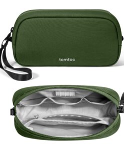tomtoc Kabel Organizer Tasche für Elektronik Reise Geschenk mit Global Recycled Standard