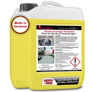 >Hochdruckreiniger Reinigungsmittel Konzentrat 5 Liter <br> >Hochdruckreiniger HD Reiniger flüssigkeit 5 Liter <br> >Hoc
