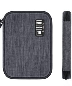 Luxtude Elektronischer Organizer doppellagige Reisetasche - perfekt für Business-Reisende zur internationalen Geschäfts