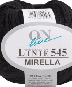 ONline Wolle Mirella Strickwolle für Pullover + Nadelstärke 4,5 bis 5,5 + 650g Farbe 10 + 50g 120m
